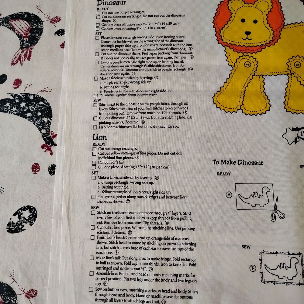 Soft Shapes Fabric Kit - Picture 4 of 12